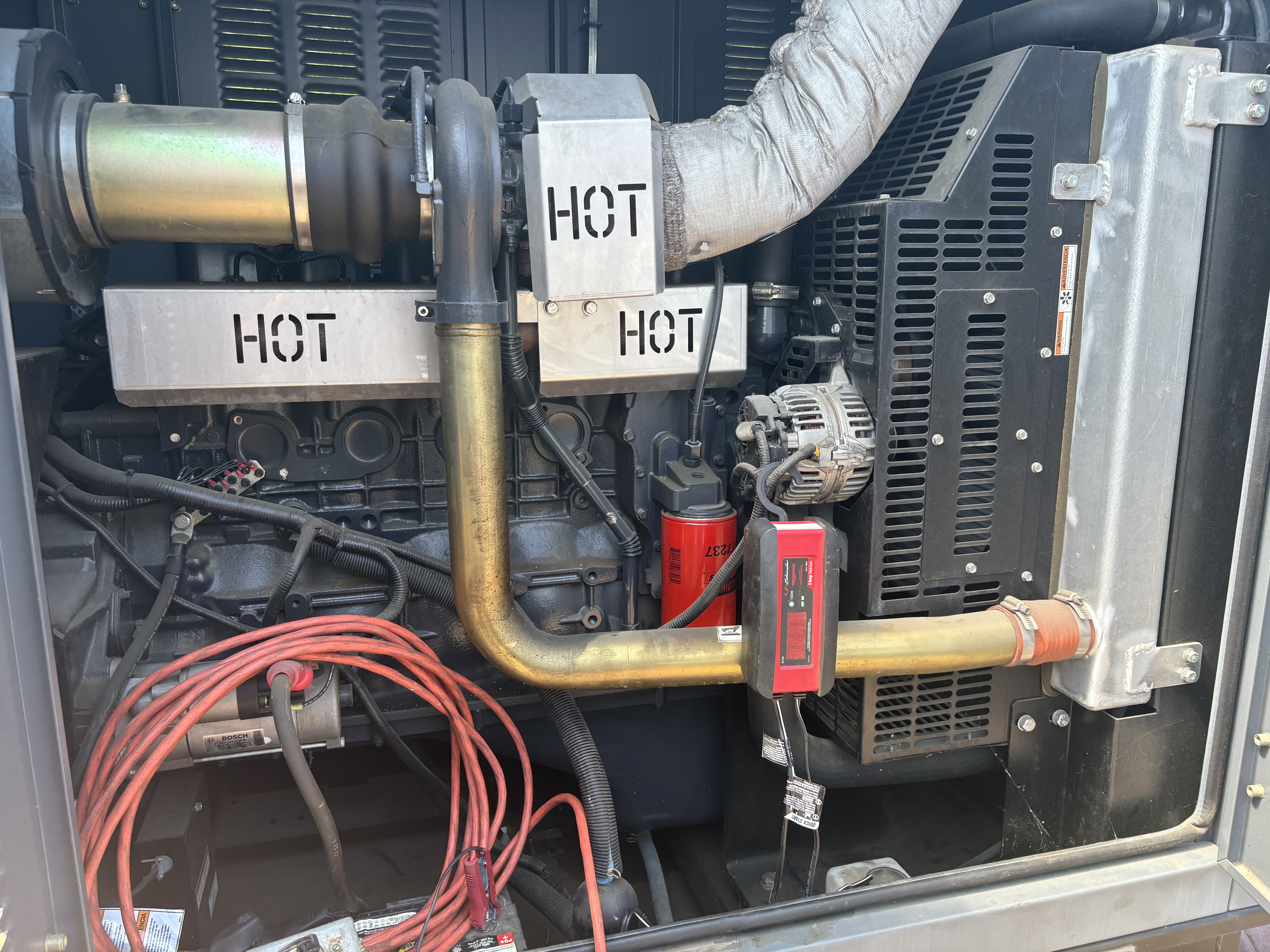 Generac Generator 130 KW 120/208 V 451 AMPS 163 KVA 13066920100